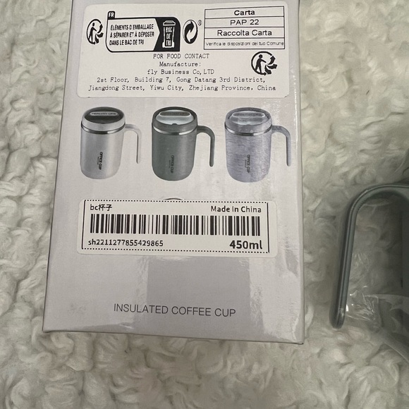 NEW STAINLESS STEEL TUMBLER WHITE COLOR - Picture 8 of 12